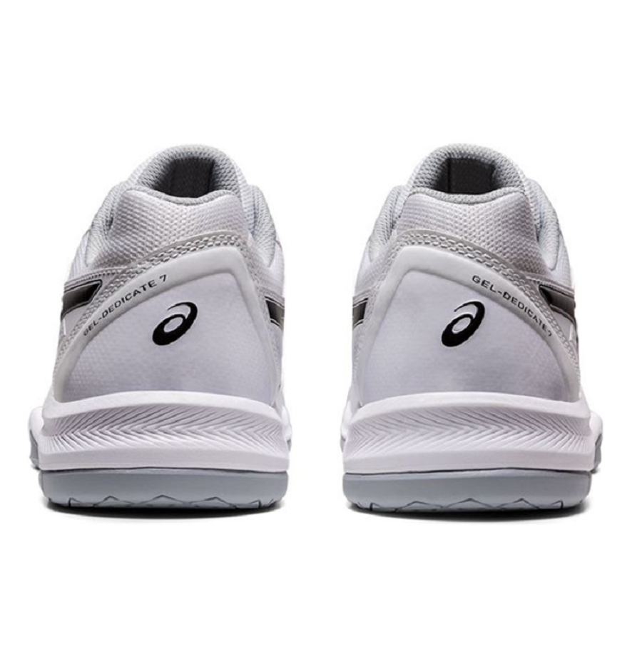  Giày Nam Asics Gel Dedicate 7 'White Black' 