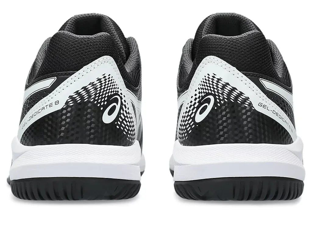  Giày Nam Asics Gel Dedicate 8 'Black White' 