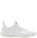  Giày Nam Burberry Leather Matrix Sneakers 'White' 