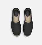 Giày Nam Dior Paradise Espadrille 'Black' 