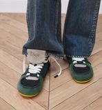  Giày Nam Dior Roadie Lace-Up Boot 'Green' 