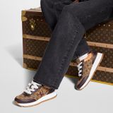  Giày Nam Louis Vuitton LV Classic Trainers 'Brown' 