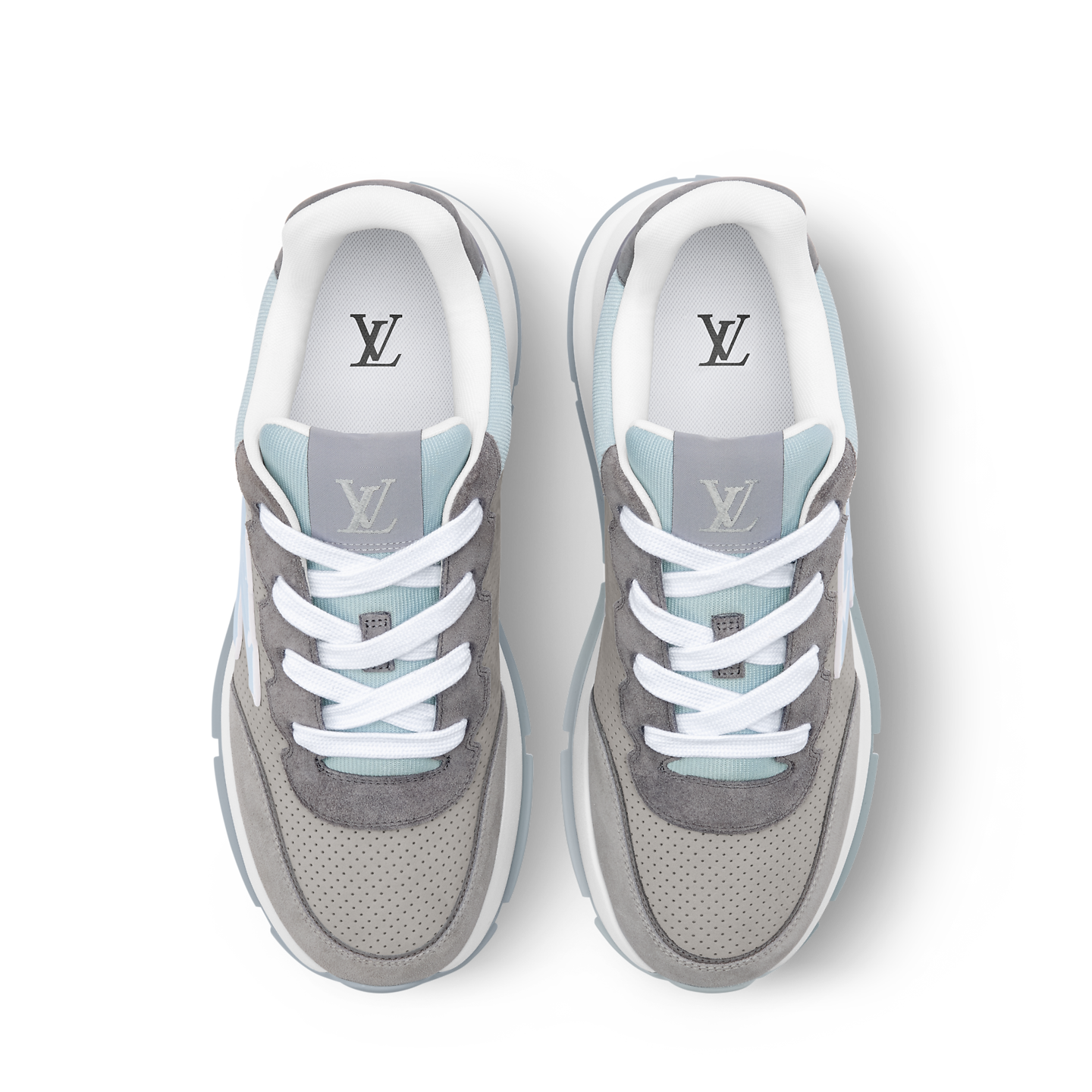  Giày Nam Louis Vuitton LV Classic Trainers 'Grey' 