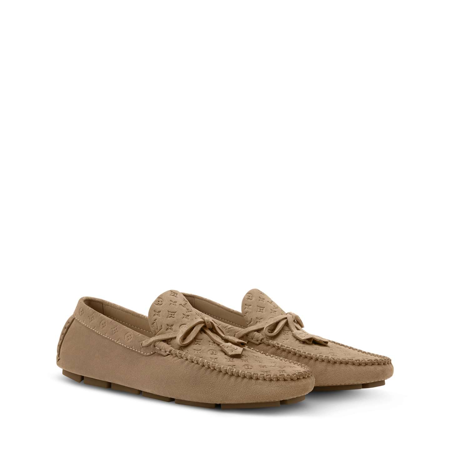  Giày Nam Louis Vuitton LV Driver Moccasins 'Kaki' 