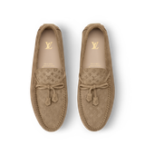  Giày Nam Louis Vuitton LV Driver Moccasins 'Kaki' 