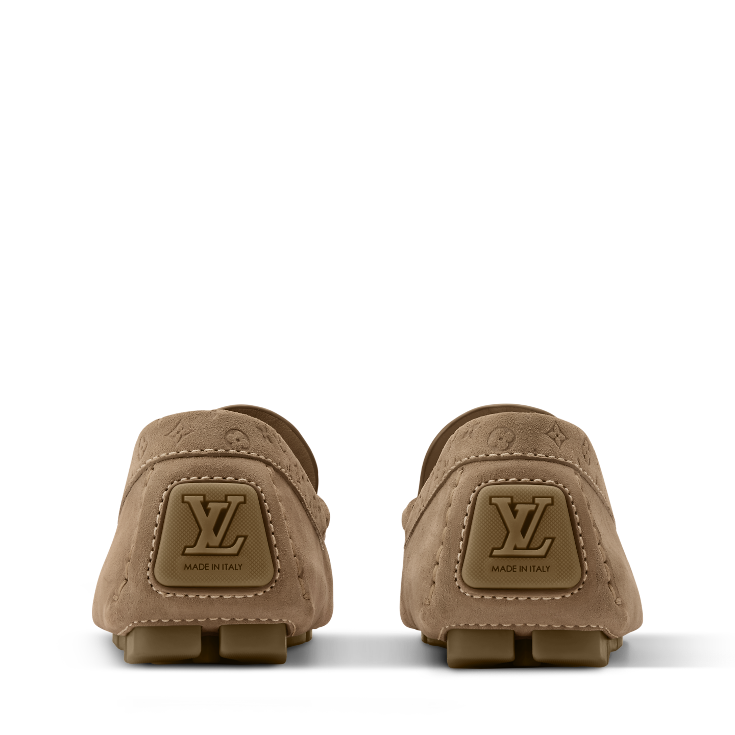  Giày Nam Louis Vuitton LV Driver Moccasins 'Kaki' 