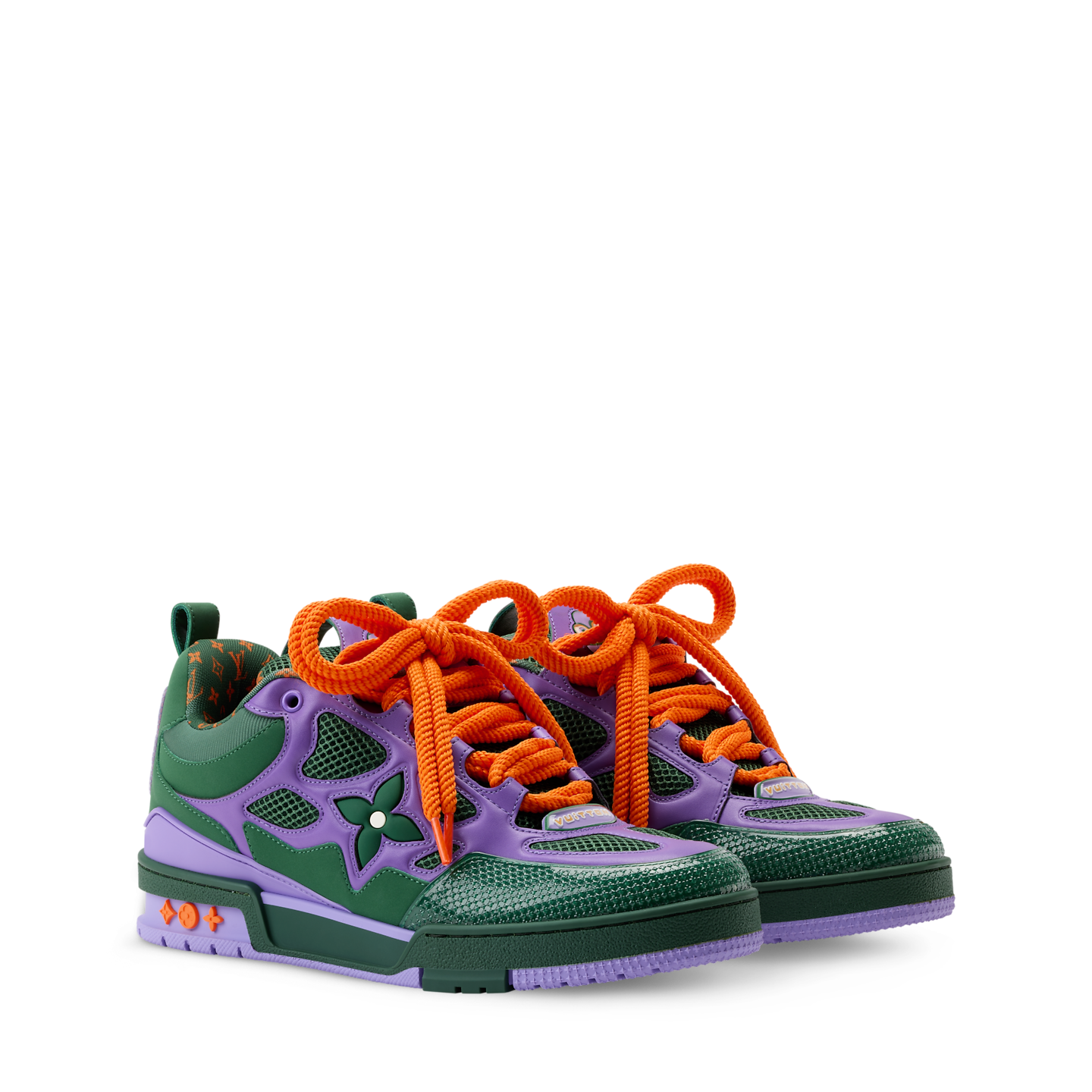  Giày Nam Louis Vuitton LV Skate Trainers 'Purple' 