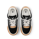 Giày Nam Louis Vuitton LV Tilted Trainers 'Black' 