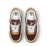  Giày Nam Louis Vuitton LV Tilted Trainers 'Brown' 