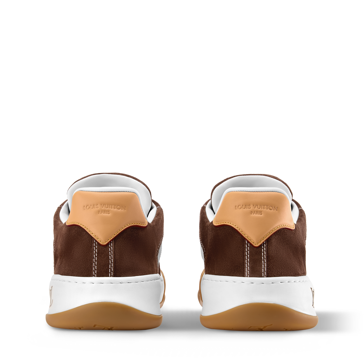  Giày Nam Louis Vuitton LV Tilted Trainers 'Brown' 