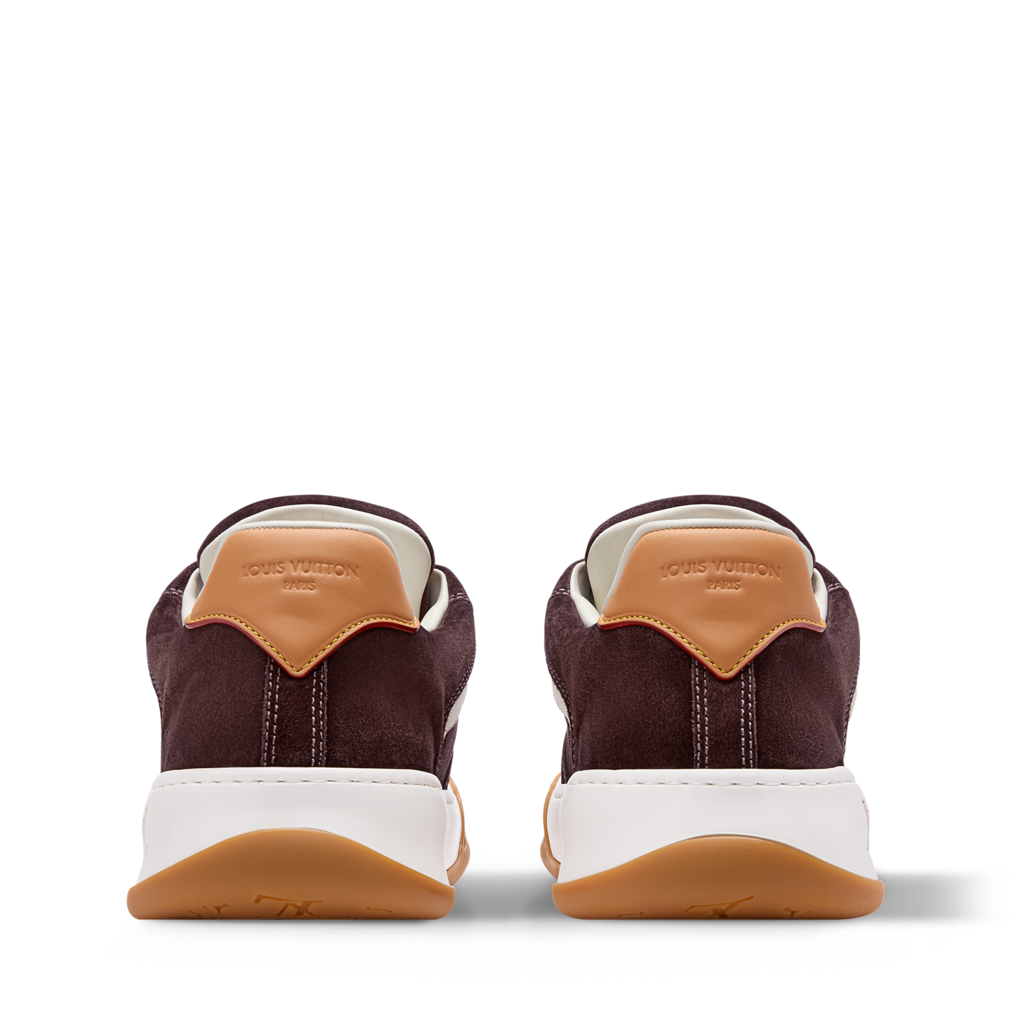  Giày Nam Louis Vuitton LV Tilted Trainers 'Brown' 