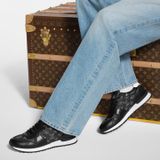  Giày Nam Louis Vuitton Run Away Trainers 'Black' 