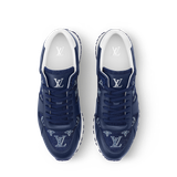  Giày Nam Louis Vuitton Run Away Trainers 'Blue' 