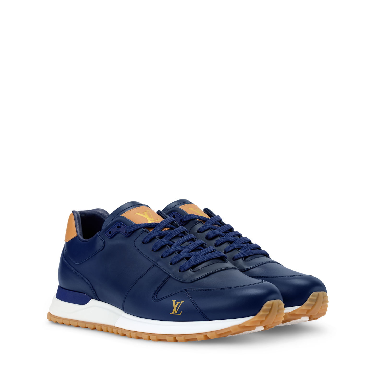  Giày Nam Louis Vuitton Run Away Trainers 'Marine' 