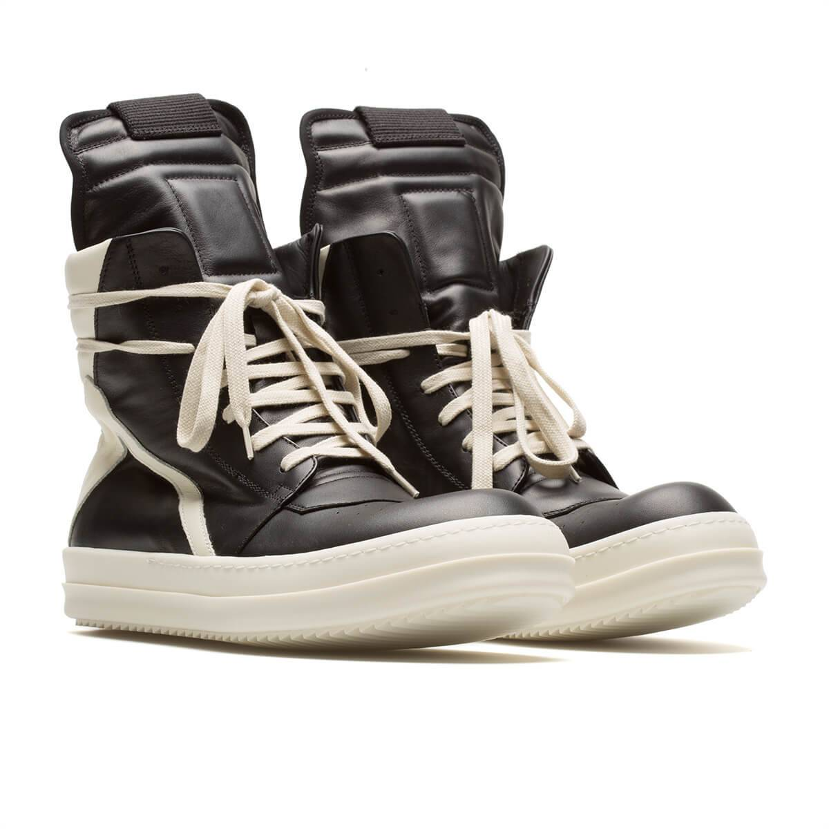  Giày Nam Rick Owens Geobasket Sneakers 'Black' 
