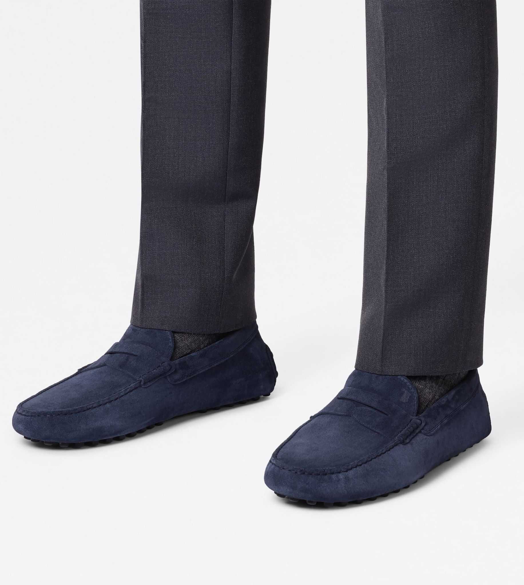  Giày Nam Tod's Gommino Loafers 'Blue' 
