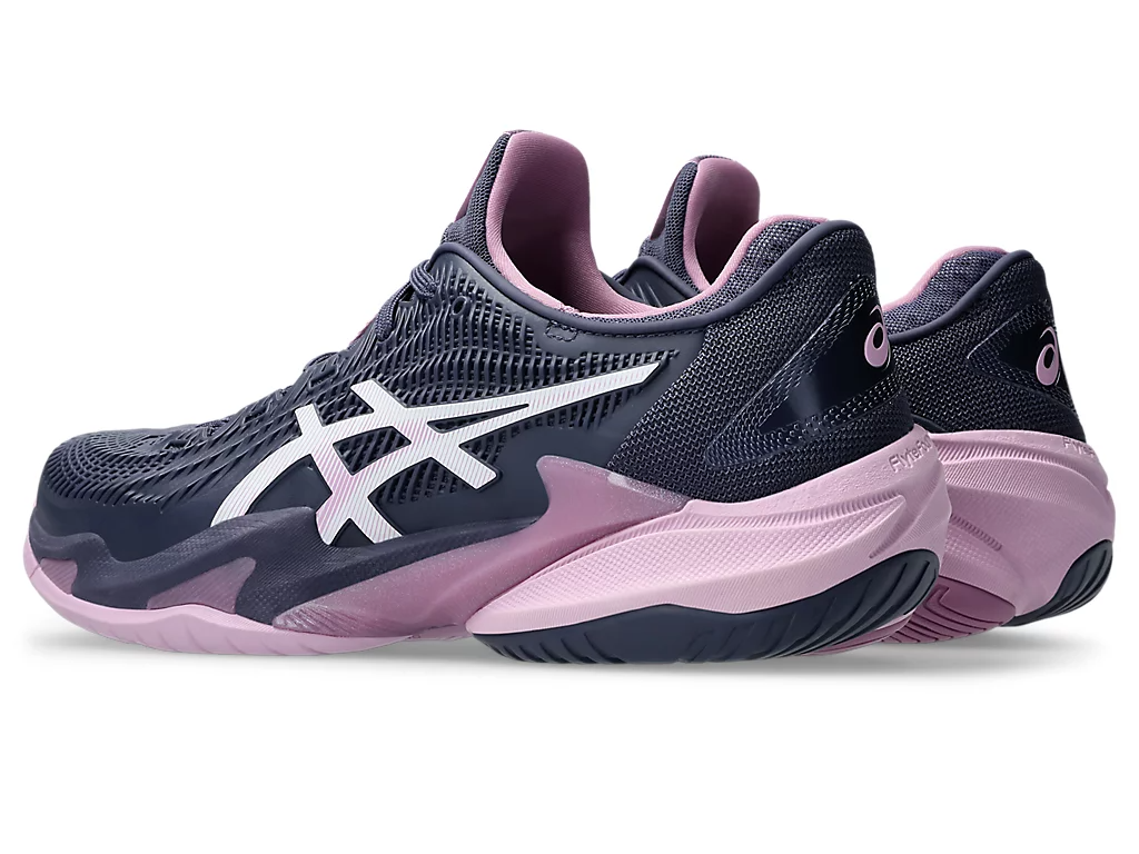  Giày Nữ Asics Court FF 3 'Indigo Fog White' 