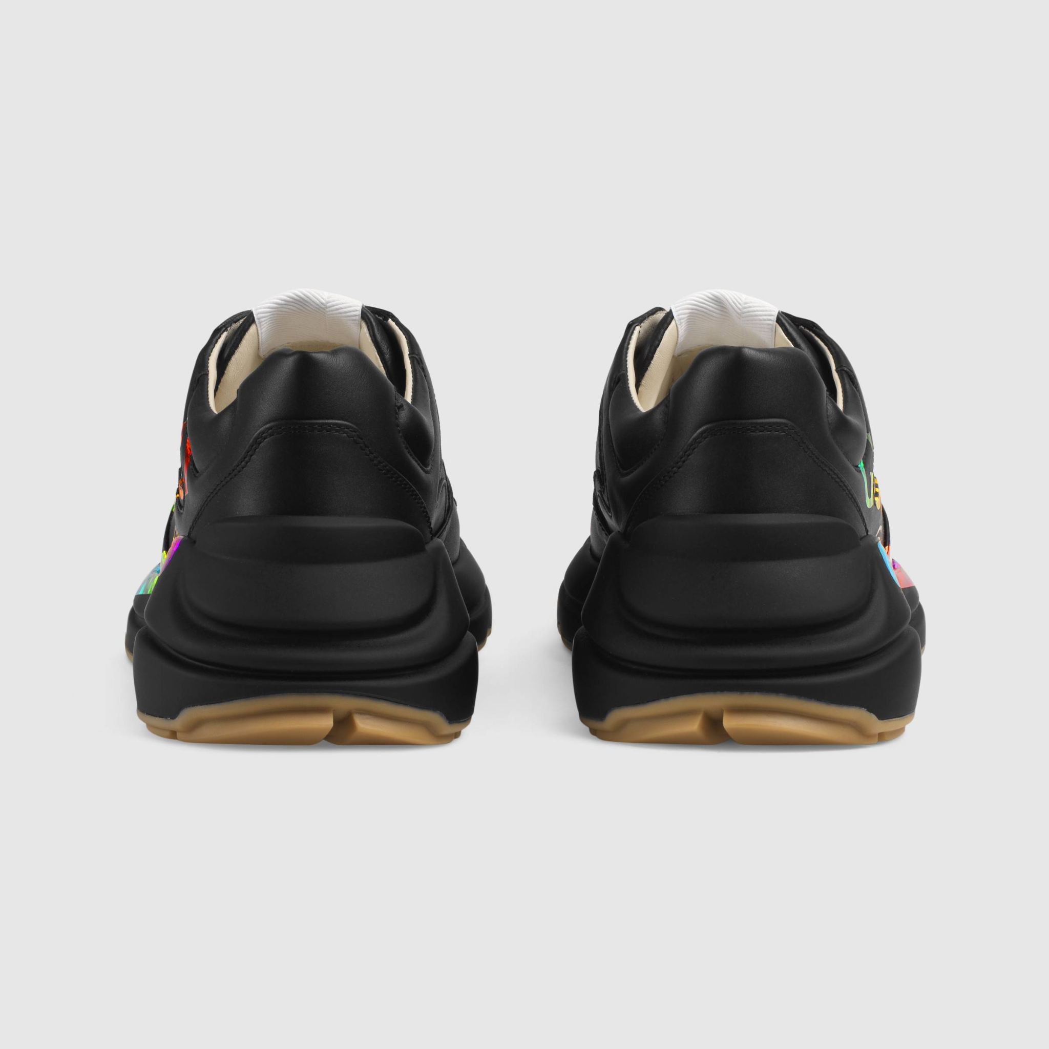 Giày Nữ Gucci Rhyton 'Iridescent Logo' 