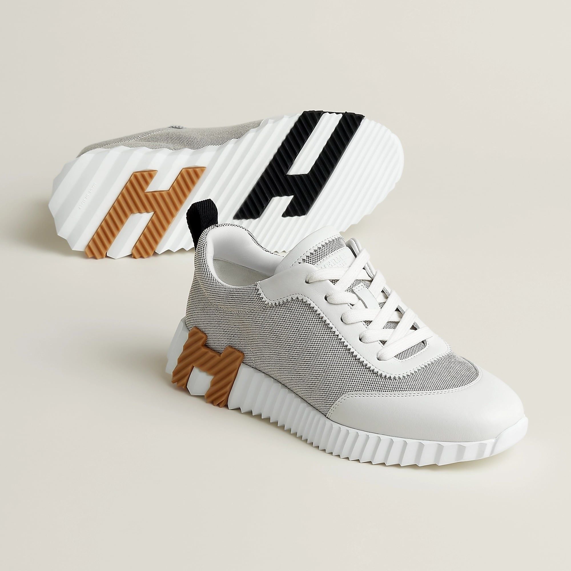  Giày Nữ Hermes Bouncing Sneaker 'Prunoir' 