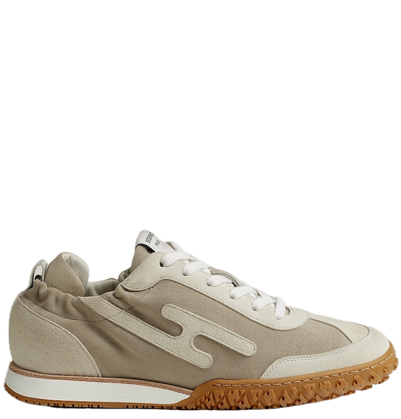  Giày Nữ Hermes Jet Sneaker 'Beige Esquisse' 