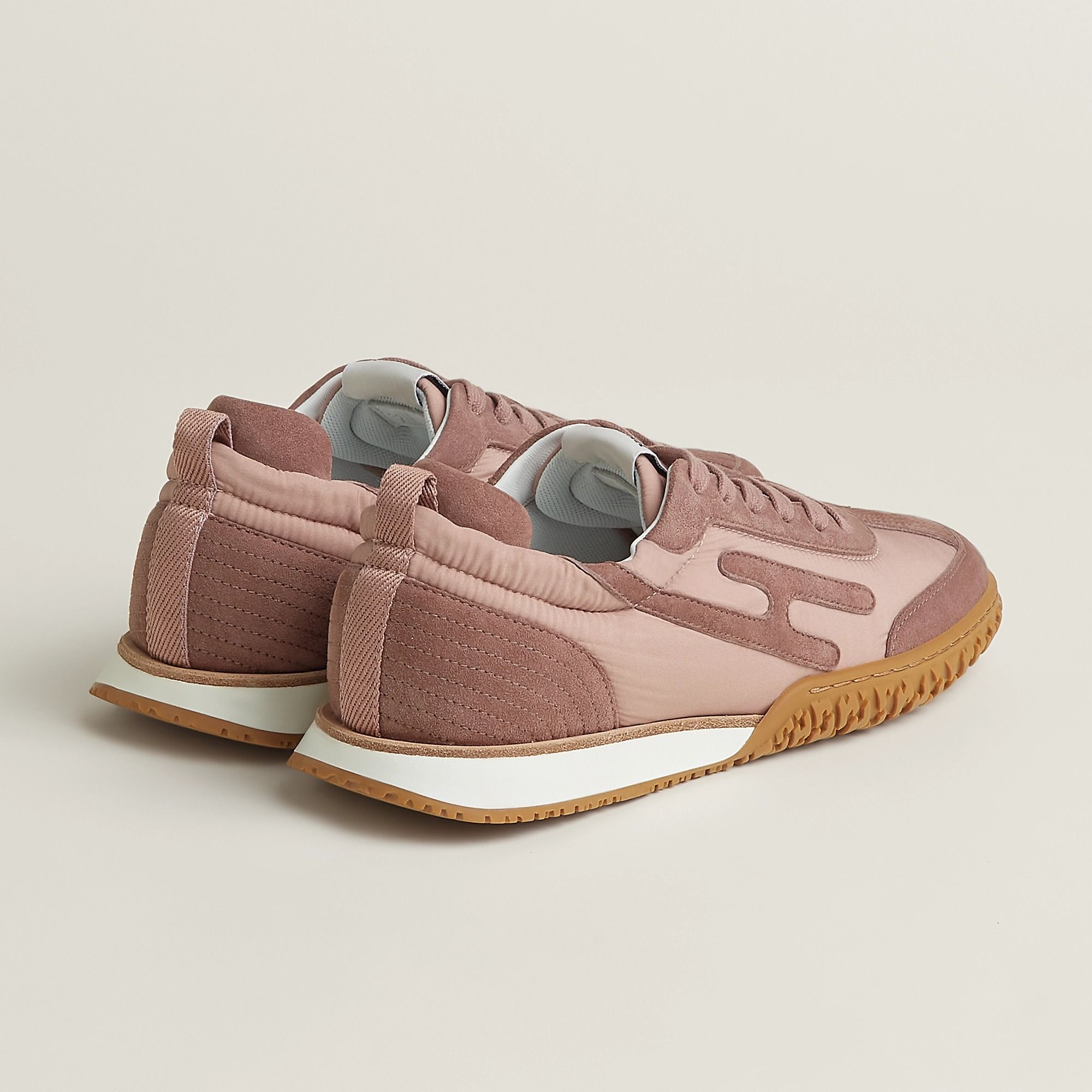  Giày Nữ Hermes Jet Sneaker 'Rose Sntique' 