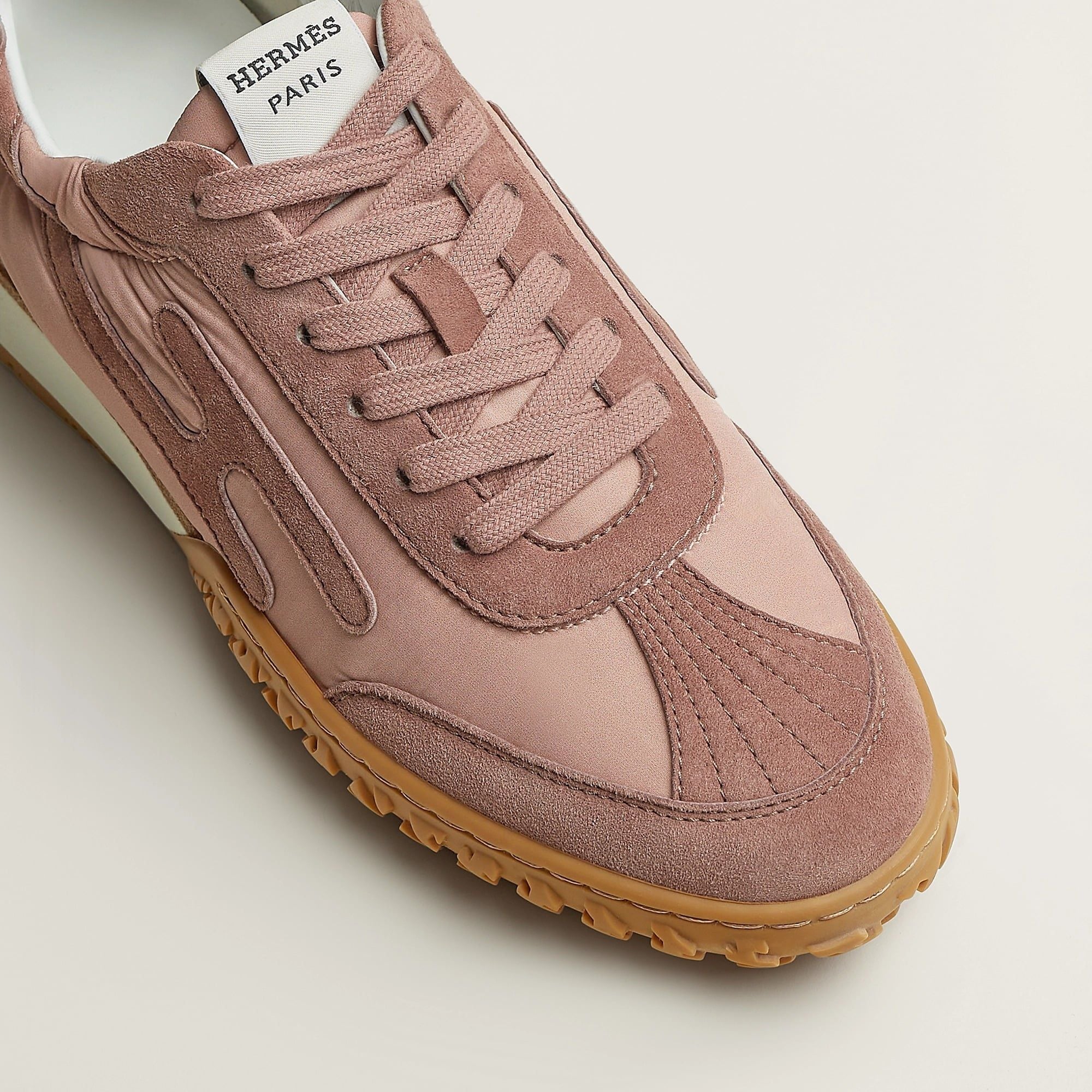  Giày Nữ Hermes Jet Sneaker 'Rose Sntique' 