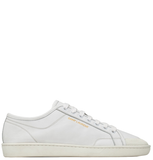  Giày Nữ Saint Laurent Gym Sneakers 'White' 