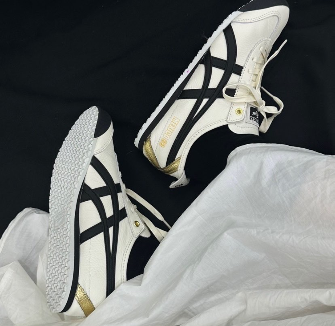  Giày Onitsuka Tiger Mexico 66 'Cream Black' 