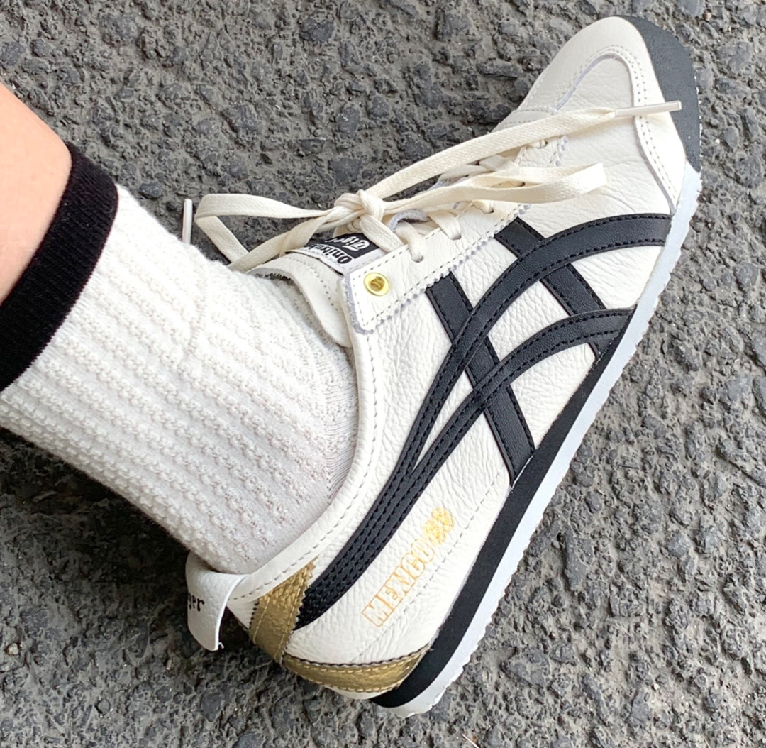  Giày Onitsuka Tiger Mexico 66 'Cream Black' 