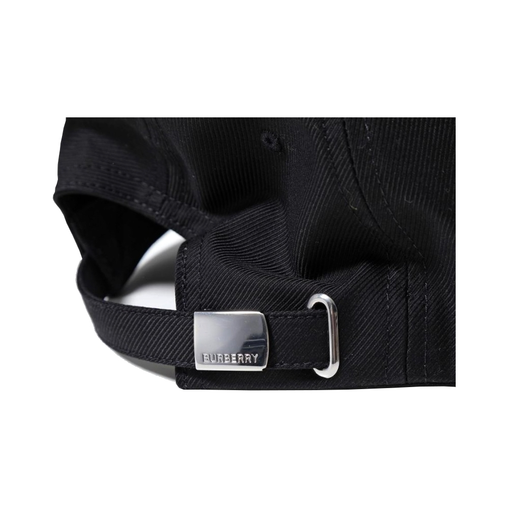  Mũ Burberry Letter Printed Duckbill Cap 'Black' 