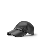  Mũ Louis Vuitton LV Medaillon Leather Cap 'Black' 