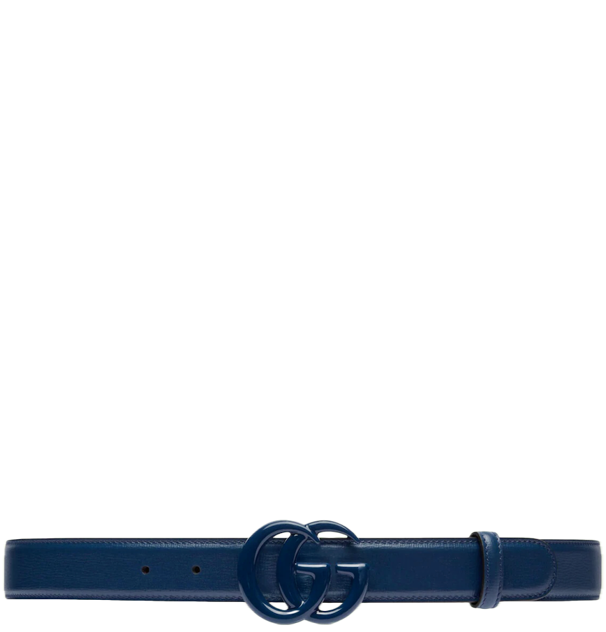  Thắt Lưng Nam Gucci Leather Belts 'Navy' 