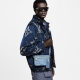  Túi Louis Vuitton Bosphore Wearable Wallet 'Blue' 