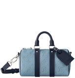  Túi Louis Vuitton Keepall Bandoulière 25 Bag 'Blue' 