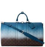  Túi Louis Vuitton Keepall Bandoulière 50 Bag 'Blue' 
