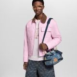  Túi Louis Vuitton Speedy 25 Bandoulière Bag 'Blue' 