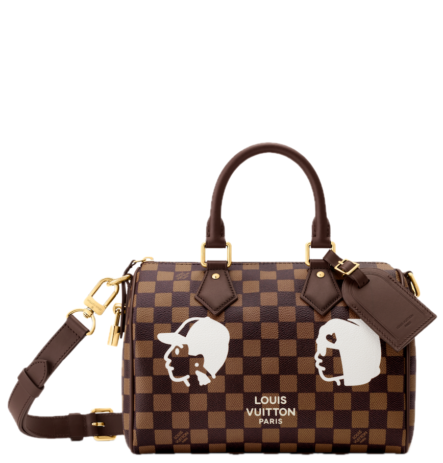  Túi Louis Vuitton Speedy 25 Bandoulière Bag 'Brown' 