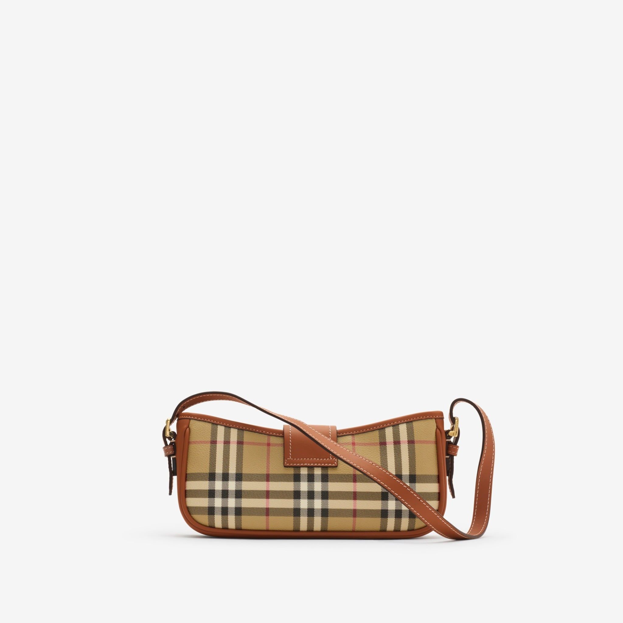  Túi Nữ Burberry Check Sling Bag 'Archive Beige' 