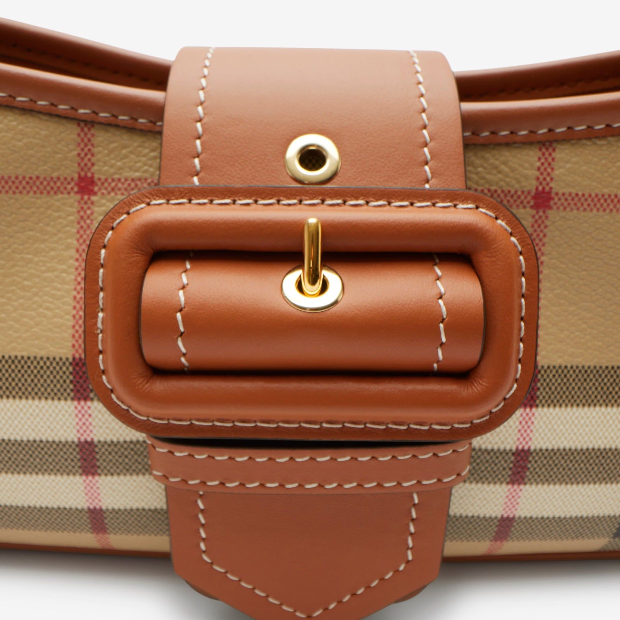  Túi Nữ Burberry Check Sling Bag 'Archive Beige' 