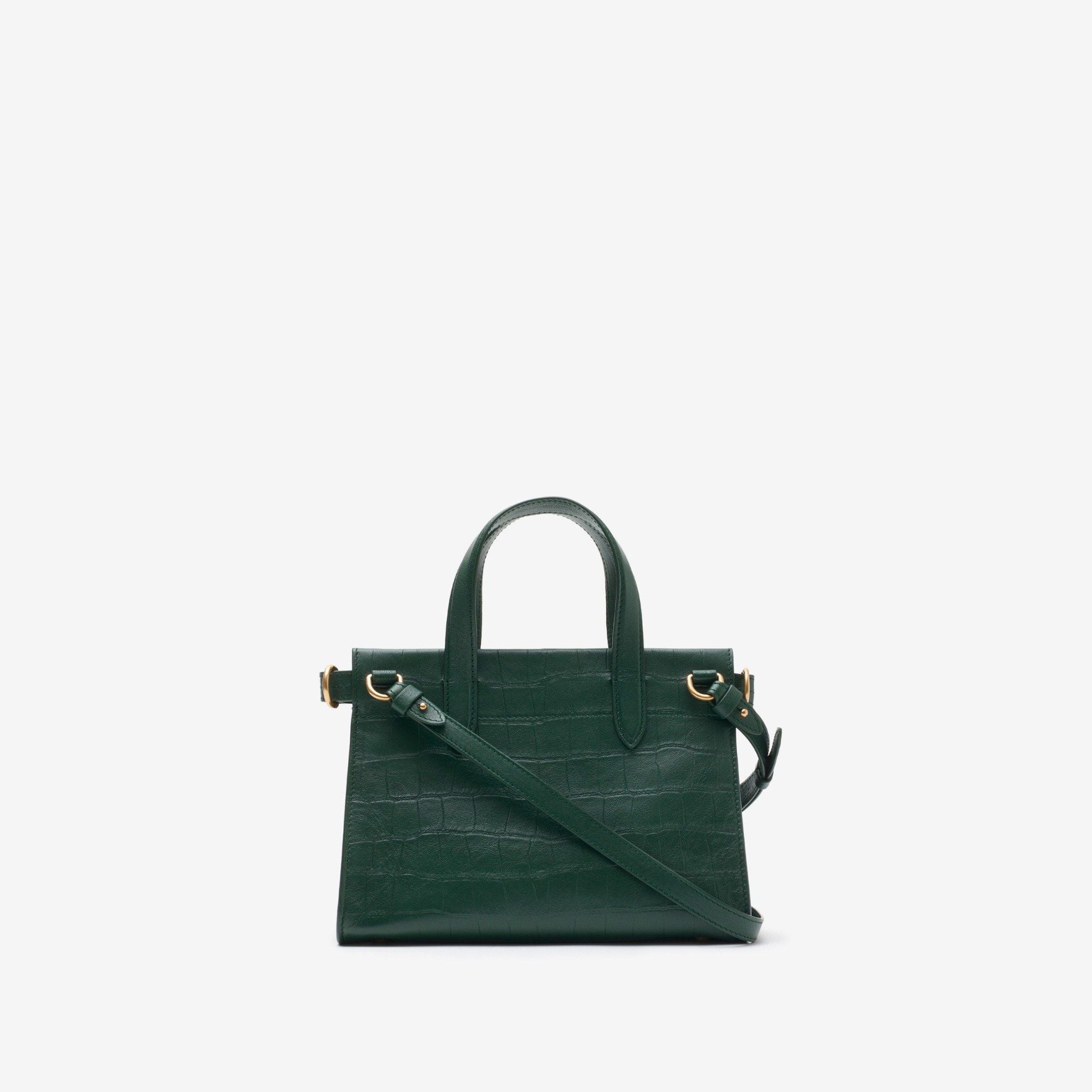  Túi Nữ Burberry Mini Cotswolds Tote 'Ivy Green' 