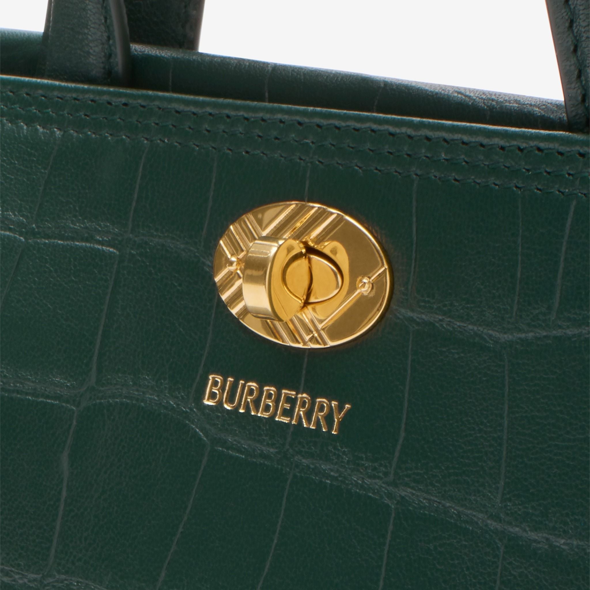  Túi Nữ Burberry Mini Cotswolds Tote 'Ivy Green' 