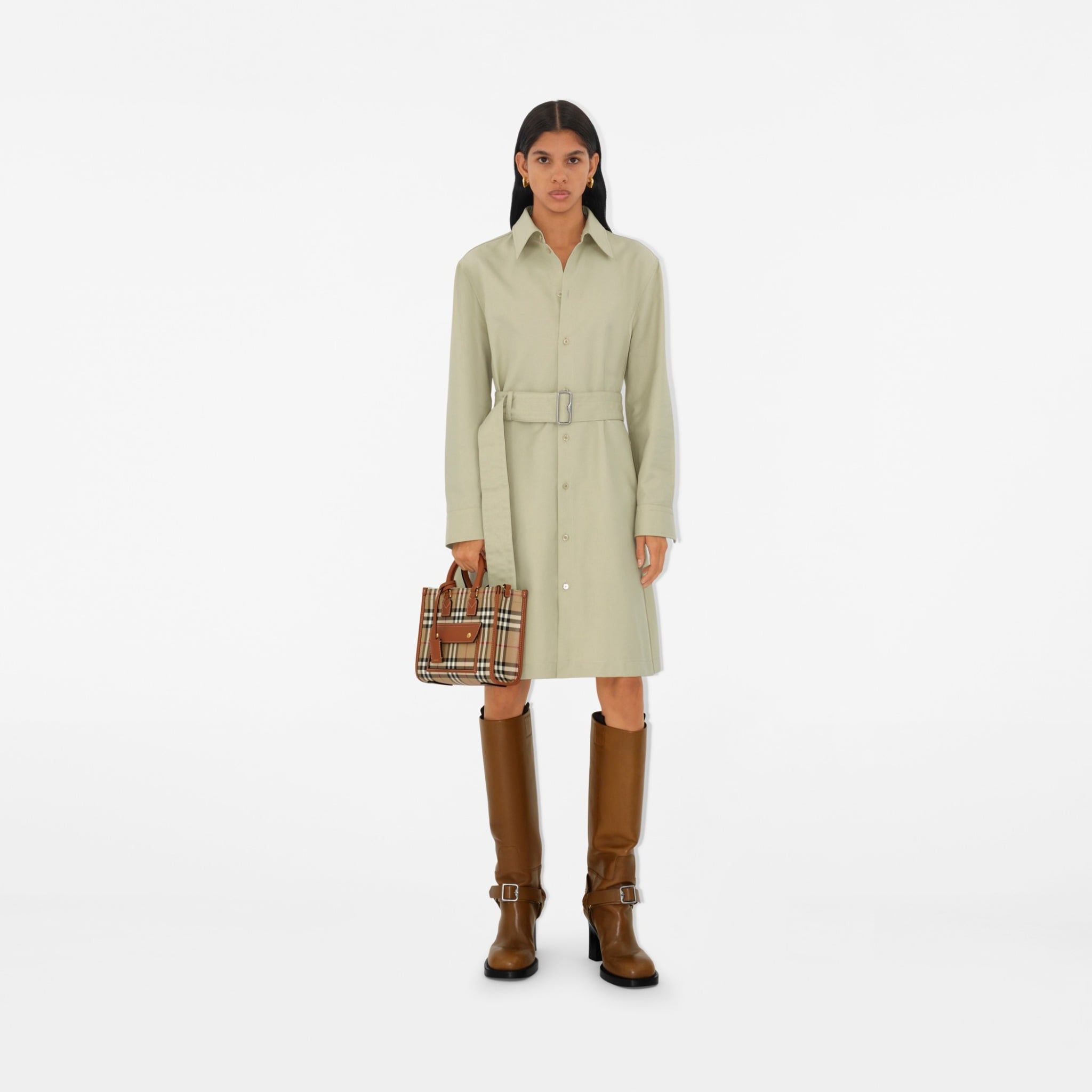 Túi Nữ Burberry Mini Freya Tote 'Archive Beige' 