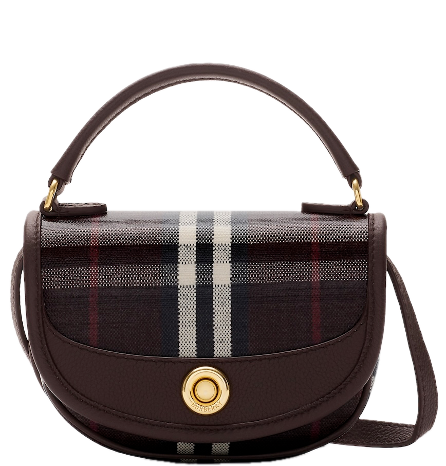  Túi Nữ Burberry Mini Highlands Bag​ 'Mahogany Red' 