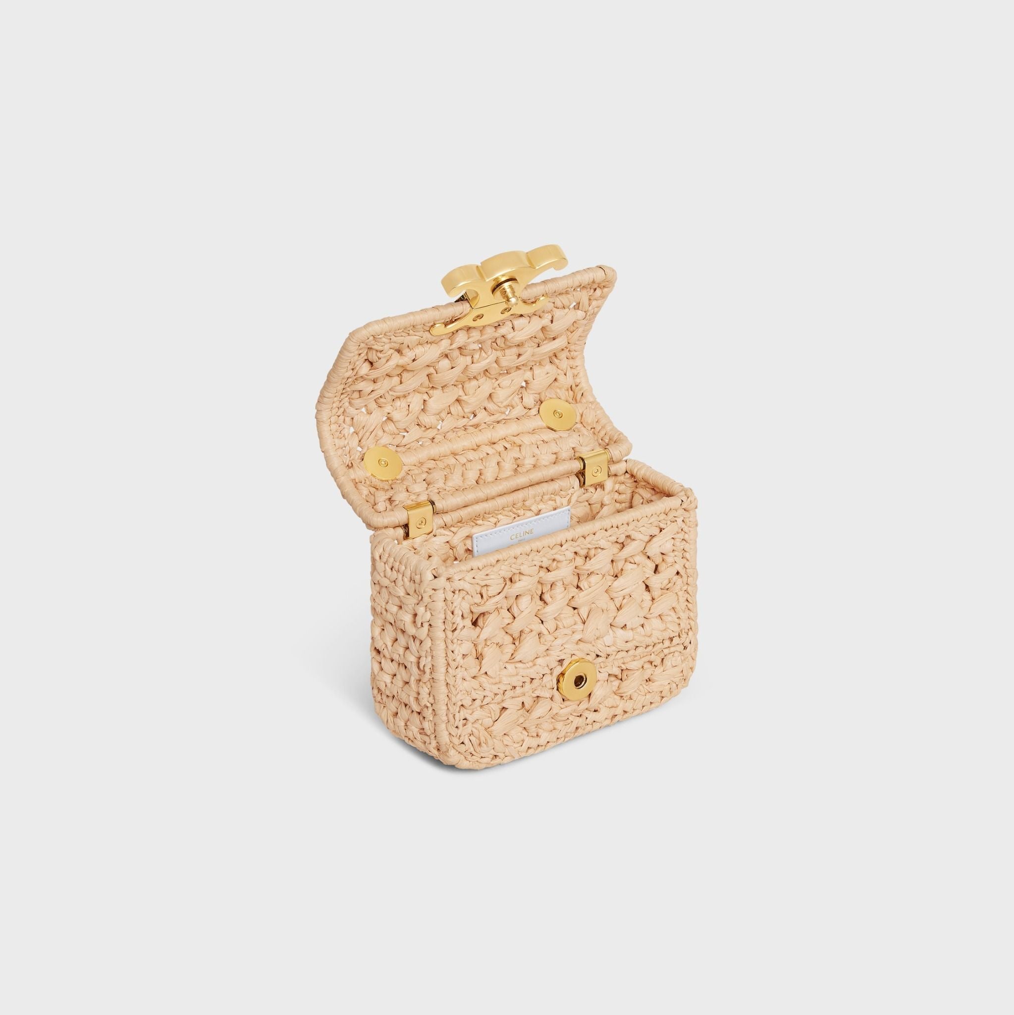  Túi Nữ Celine Mini Chain Claude 'Natural' 
