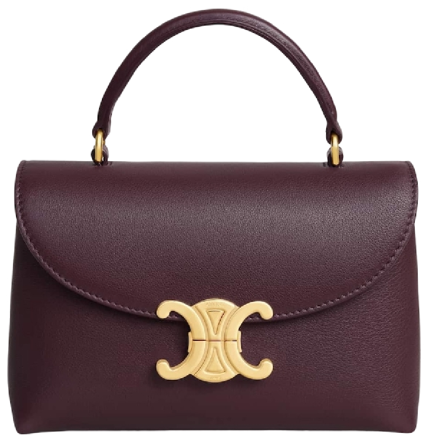  Túi Nữ Celine Teen Nino Bag 'Deep Burgundy' 