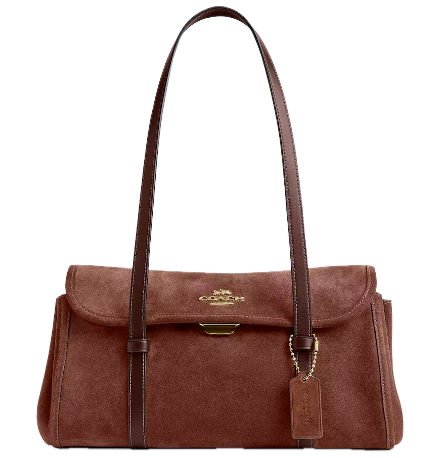  Túi Nữ Coach Bridget Flap Shoulder Bag 'Brown' 