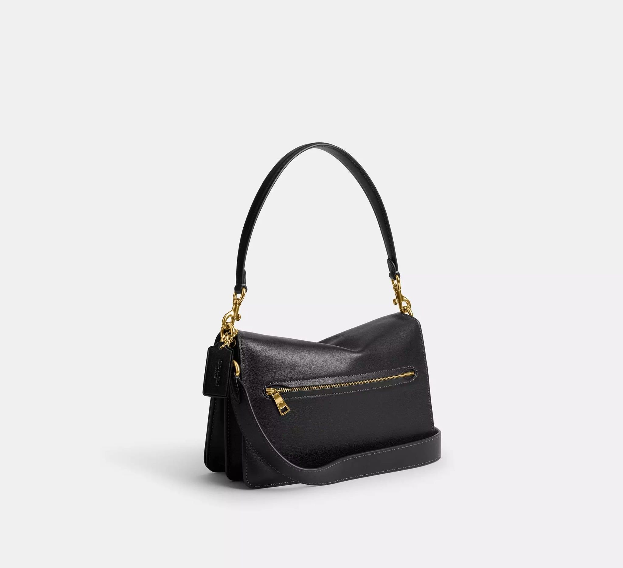  Túi Nữ Coach Chain Tabby Shoulder Bag 'Black' 