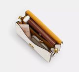  Túi Nữ Coach Chain Tabby Shoulder Bag 'Chalk' 