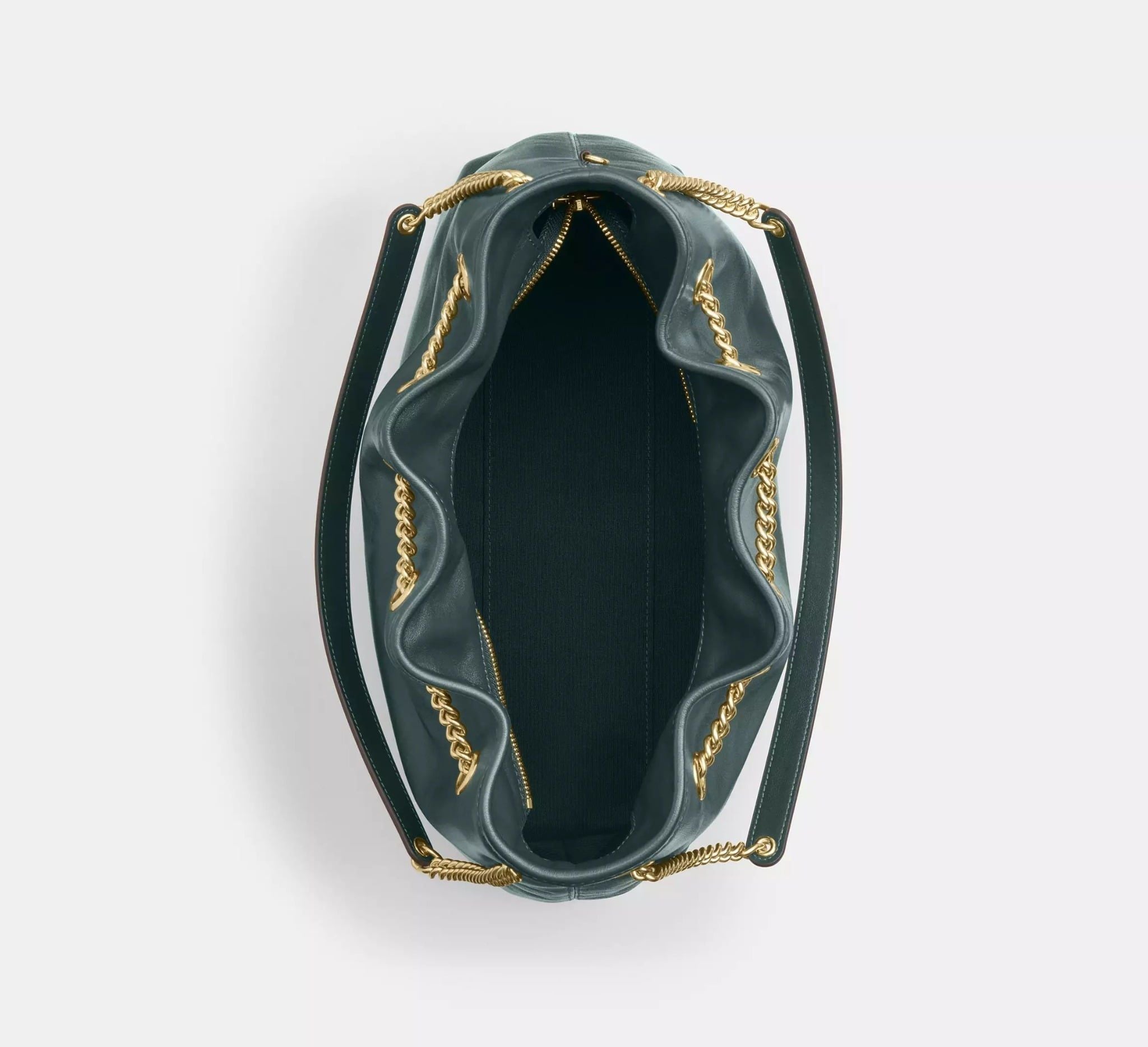  Túi Nữ Coach Evelyn Shoulder Bag 'Dark Teal' 