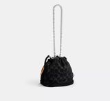  Túi Nữ Coach Faye Mini Drawstring Bag 'Black' 